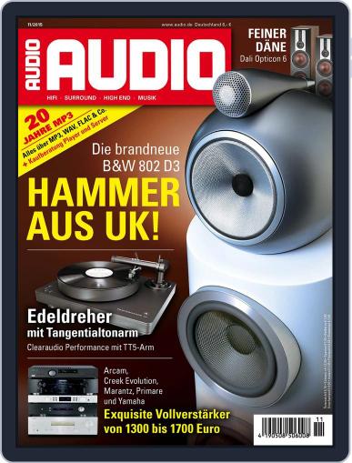 Audio Germany October 7th, 2015 Digital Back Issue Cover