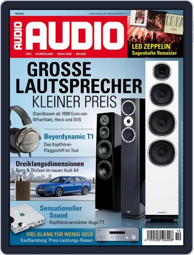 Audio Germany September 10th, 2015 Digital Back Issue Cover