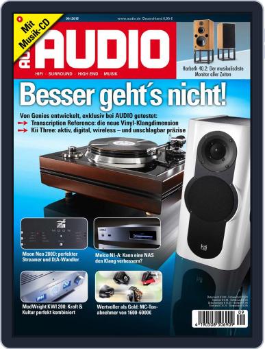 Audio Germany August 13th, 2015 Digital Back Issue Cover