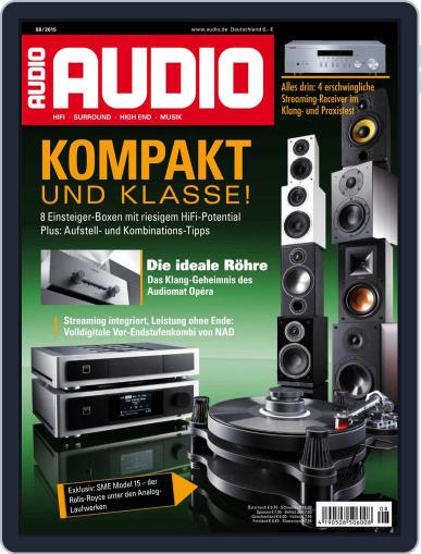 Audio Germany August 1st, 2015 Digital Back Issue Cover