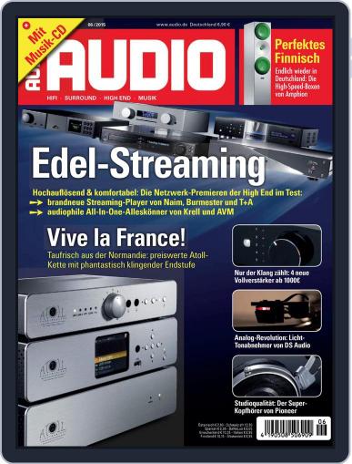 Audio Germany May 7th, 2015 Digital Back Issue Cover