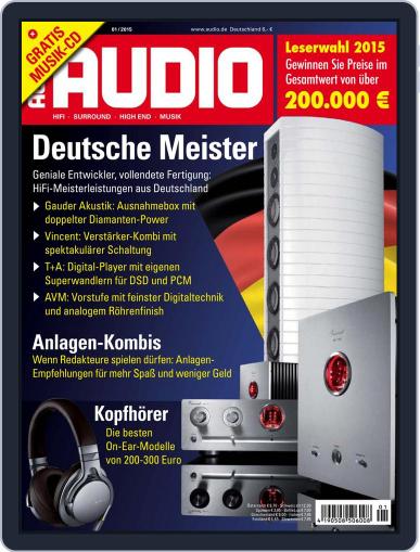 Audio Germany December 11th, 2014 Digital Back Issue Cover