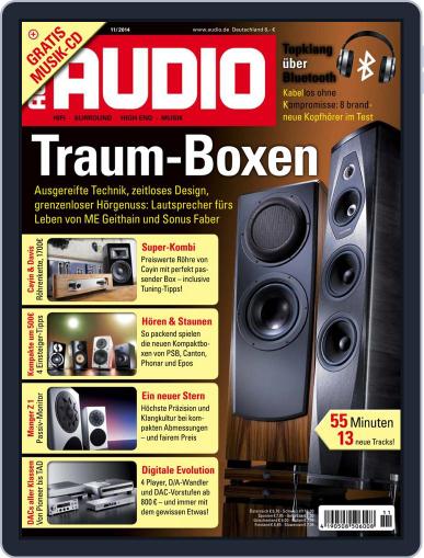 Audio Germany November 10th, 2014 Digital Back Issue Cover
