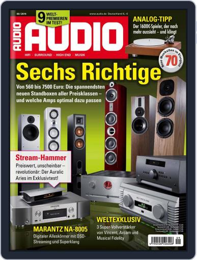 Audio Germany August 7th, 2014 Digital Back Issue Cover