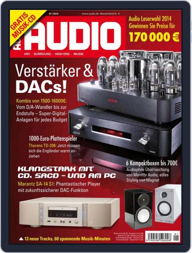 Audio Germany December 12th, 2013 Digital Back Issue Cover