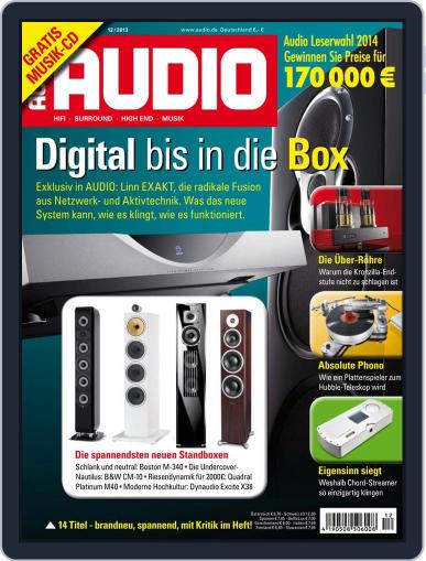 Audio Germany November 12th, 2013 Digital Back Issue Cover