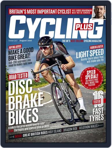 Cycling Plus August 1st, 2016 Digital Back Issue Cover