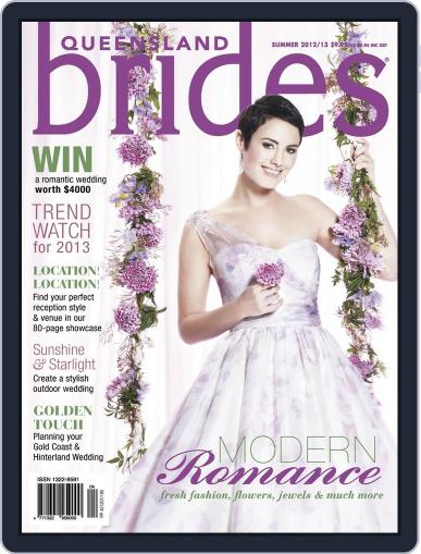 Queensland Brides December 12th, 2012 Digital Back Issue Cover