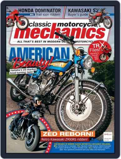 Classic Motorcycle Mechanics February 1st, 2018 Digital Back Issue Cover