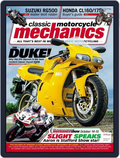Classic Motorcycle Mechanics October 1st, 2017 Digital Back Issue Cover