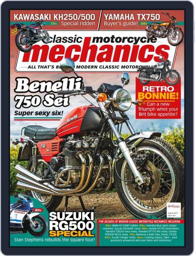 Classic Motorcycle Mechanics August 1st, 2017 Digital Back Issue Cover