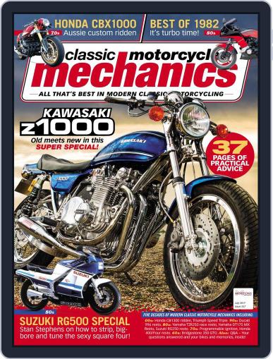 Classic Motorcycle Mechanics July 1st, 2017 Digital Back Issue Cover