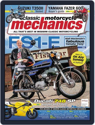 Classic Motorcycle Mechanics October 1st, 2016 Digital Back Issue Cover