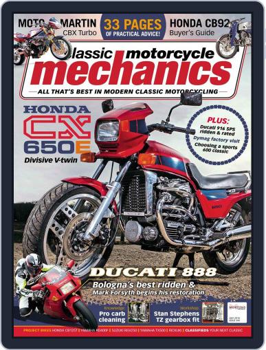 Classic Motorcycle Mechanics June 12th, 2016 Digital Back Issue Cover