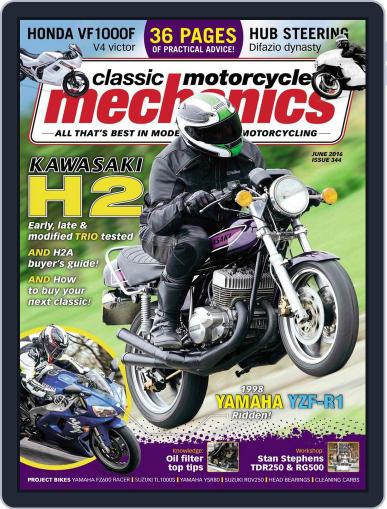 Classic Motorcycle Mechanics May 16th, 2016 Digital Back Issue Cover