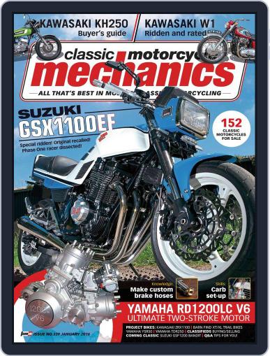 Classic Motorcycle Mechanics December 14th, 2015 Digital Back Issue Cover