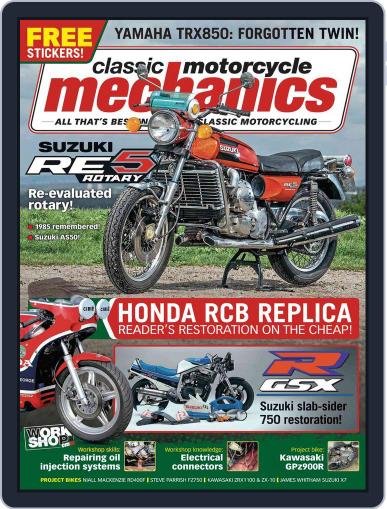 Classic Motorcycle Mechanics November 16th, 2015 Digital Back Issue Cover