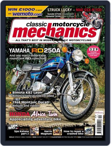 Classic Motorcycle Mechanics November 18th, 2013 Digital Back Issue Cover