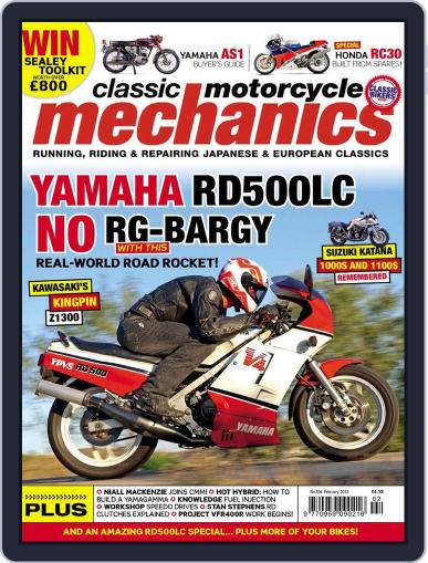 Classic Motorcycle Mechanics January 14th, 2013 Digital Back Issue Cover