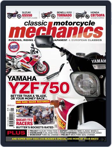 Classic Motorcycle Mechanics December 17th, 2012 Digital Back Issue Cover
