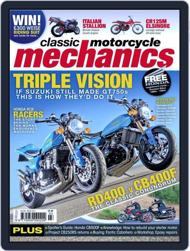 Classic Motorcycle Mechanics February 15th, 2011 Digital Back Issue Cover