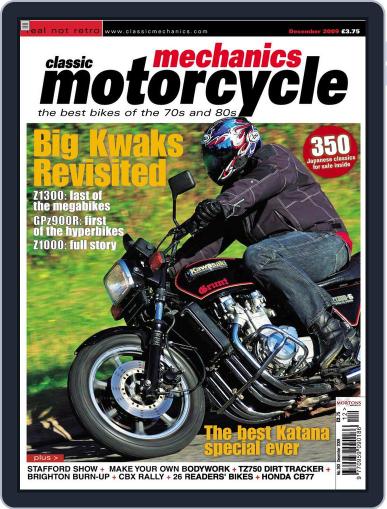 Classic Motorcycle Mechanics November 17th, 2009 Digital Back Issue Cover