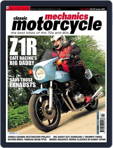 Classic Motorcycle Mechanics June 16th, 2009 Digital Back Issue Cover