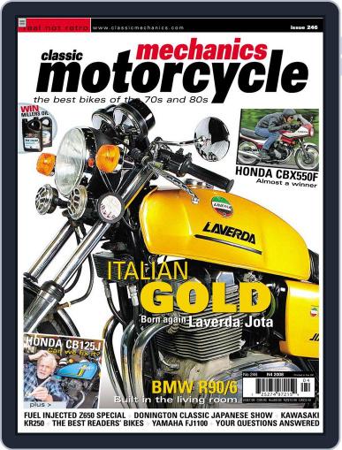 Classic Motorcycle Mechanics March 17th, 2008 Digital Back Issue Cover