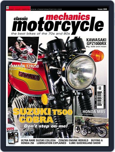 Classic Motorcycle Mechanics January 21st, 2008 Digital Back Issue Cover