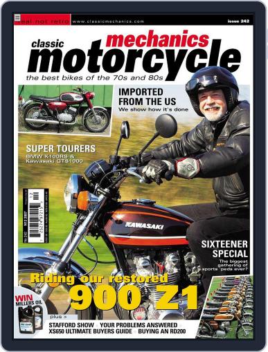 Classic Motorcycle Mechanics November 19th, 2007 Digital Back Issue Cover