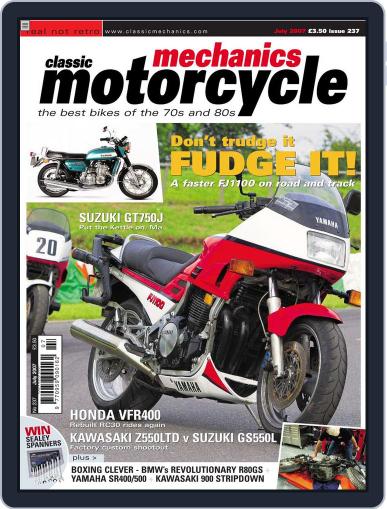 Classic Motorcycle Mechanics June 17th, 2007 Digital Back Issue Cover