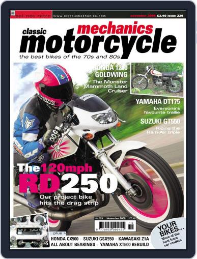 Classic Motorcycle Mechanics October 29th, 2006 Digital Back Issue Cover