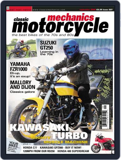 Classic Motorcycle Mechanics August 14th, 2006 Digital Back Issue Cover