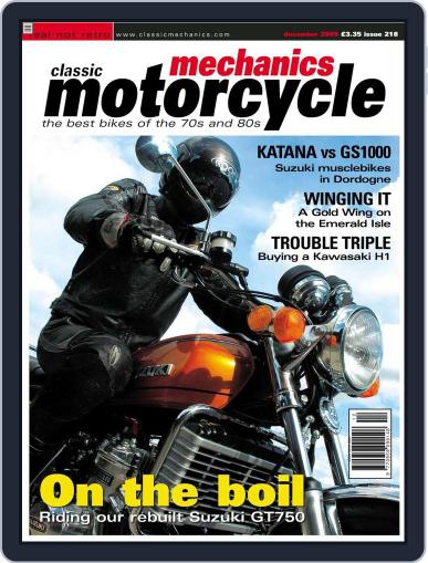 Classic Motorcycle Mechanics November 16th, 2005 Digital Back Issue Cover