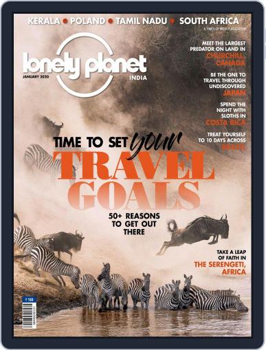 Lonely Planet Magazine India January 1st, 2020 Digital Back Issue Cover