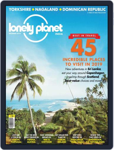 Lonely Planet Magazine India December 1st, 2018 Digital Back Issue Cover