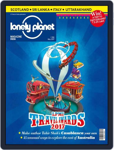 Lonely Planet Magazine India May 1st, 2017 Digital Back Issue Cover