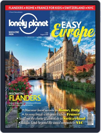 Lonely Planet Magazine India July 29th, 2016 Digital Back Issue Cover