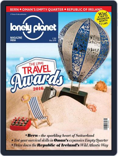 Lonely Planet Magazine India May 1st, 2016 Digital Back Issue Cover