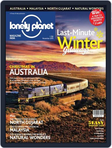 Lonely Planet Magazine India November 1st, 2015 Digital Back Issue Cover