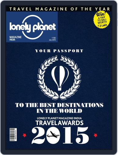 Lonely Planet Magazine India July 14th, 2015 Digital Back Issue Cover