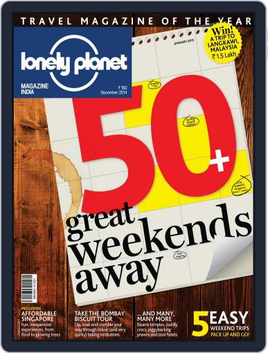 Lonely Planet Magazine India December 1st, 2014 Digital Back Issue Cover