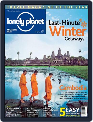 Lonely Planet Magazine India November 4th, 2014 Digital Back Issue Cover