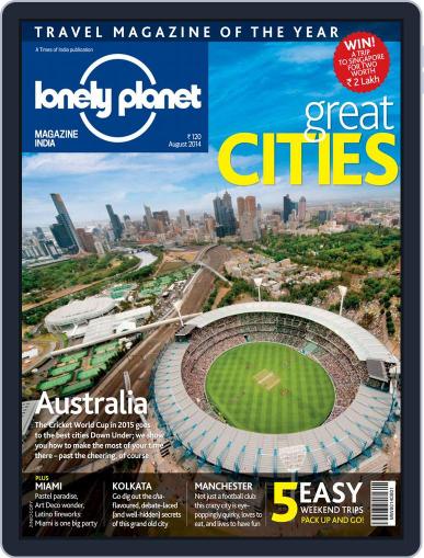 Lonely Planet Magazine India July 31st, 2014 Digital Back Issue Cover