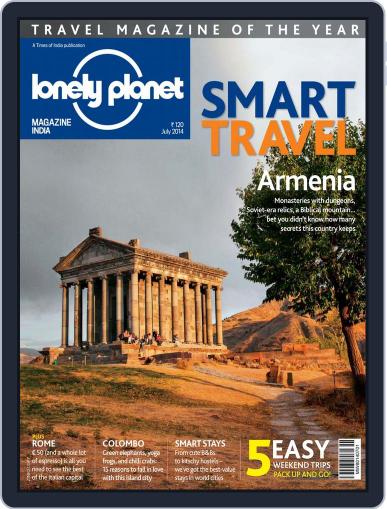 Lonely Planet Magazine India July 1st, 2014 Digital Back Issue Cover