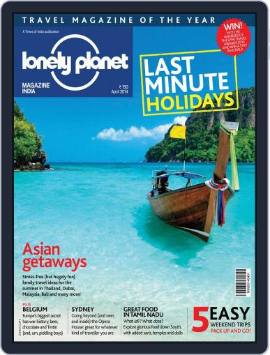 Lonely Planet Magazine India April 11th, 2014 Digital Back Issue Cover