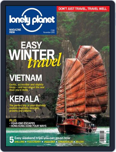 Lonely Planet Magazine India November 6th, 2012 Digital Back Issue Cover