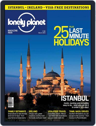 Lonely Planet Magazine India March 24th, 2012 Digital Back Issue Cover