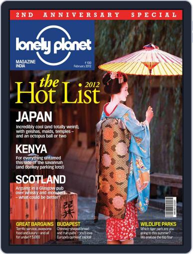Lonely Planet Magazine India February 22nd, 2012 Digital Back Issue Cover