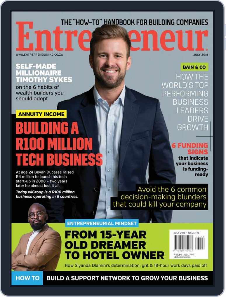 Entrepreneur Magazine South Africa July 2018 (Digital